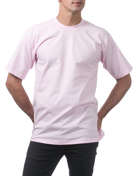 Pro Club Men's Heavyweight Cotton Short Sleeve Crew Neck T-Shirt